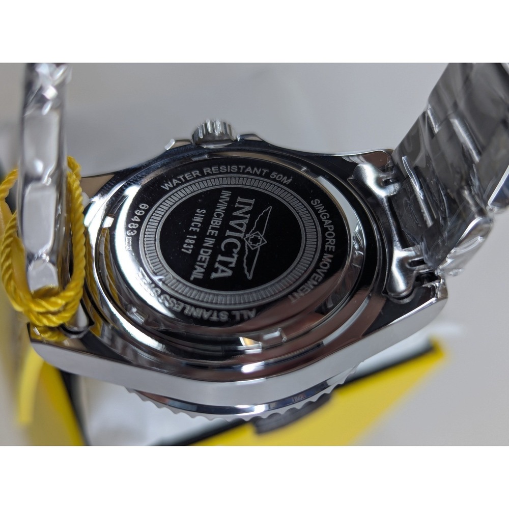 Invicta Specialty Rowan 69483 Mens Watch 40mm Stainless Steel Blue Dial New - Picture 7 of 12